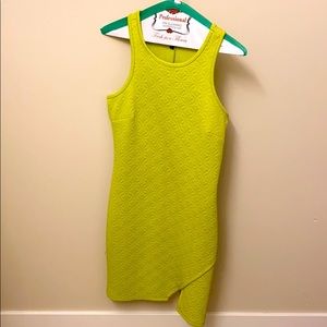 Lime green dress